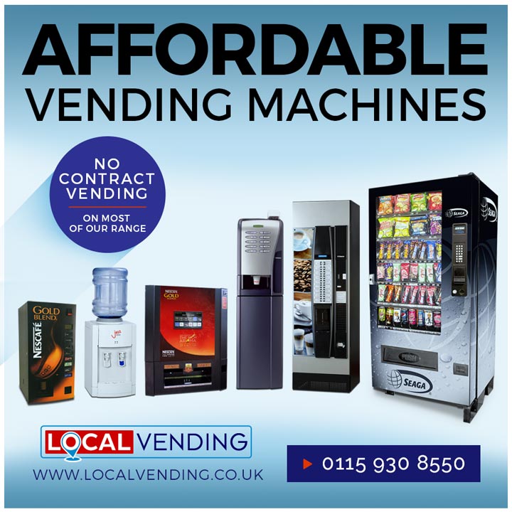 Affordable vending machines