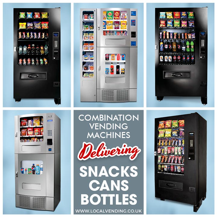 Combination vending machines