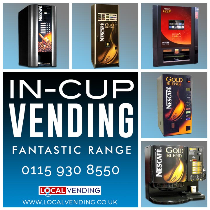 In-cup vending machines