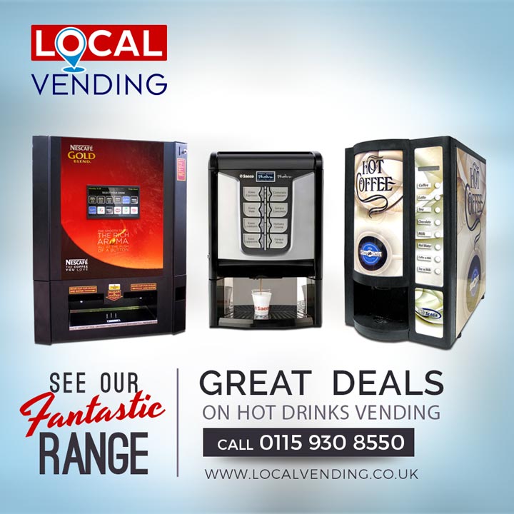 Great deals on hot drinks vending